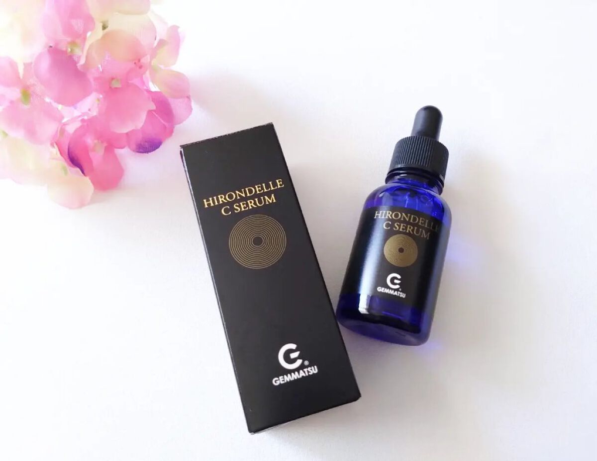 HIRONDELLE C SERUM/原末石鹸/美容液を使ったクチコミ（1枚目）