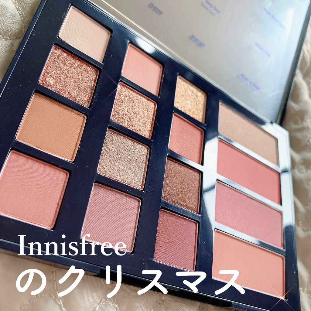 ムードアップパーティ パレット 2019 Holiday Limited Edition/innisfree/メイクアップキットを使ったクチコミ(1枚目)