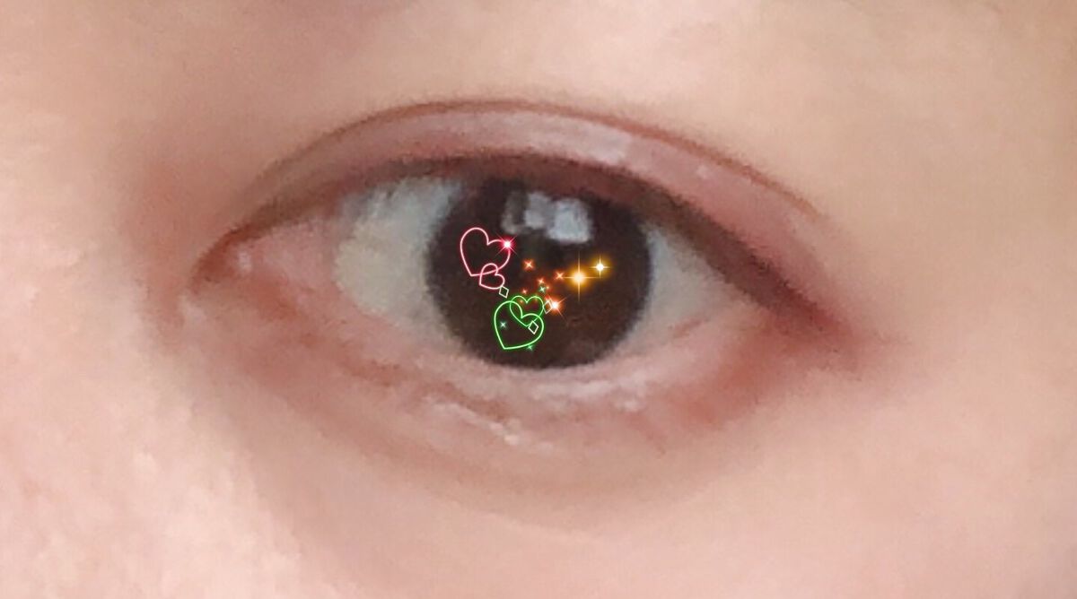 メッシュアイテープ/DAISO/二重まぶた用アイテムを使ったクチコミ（2枚目）