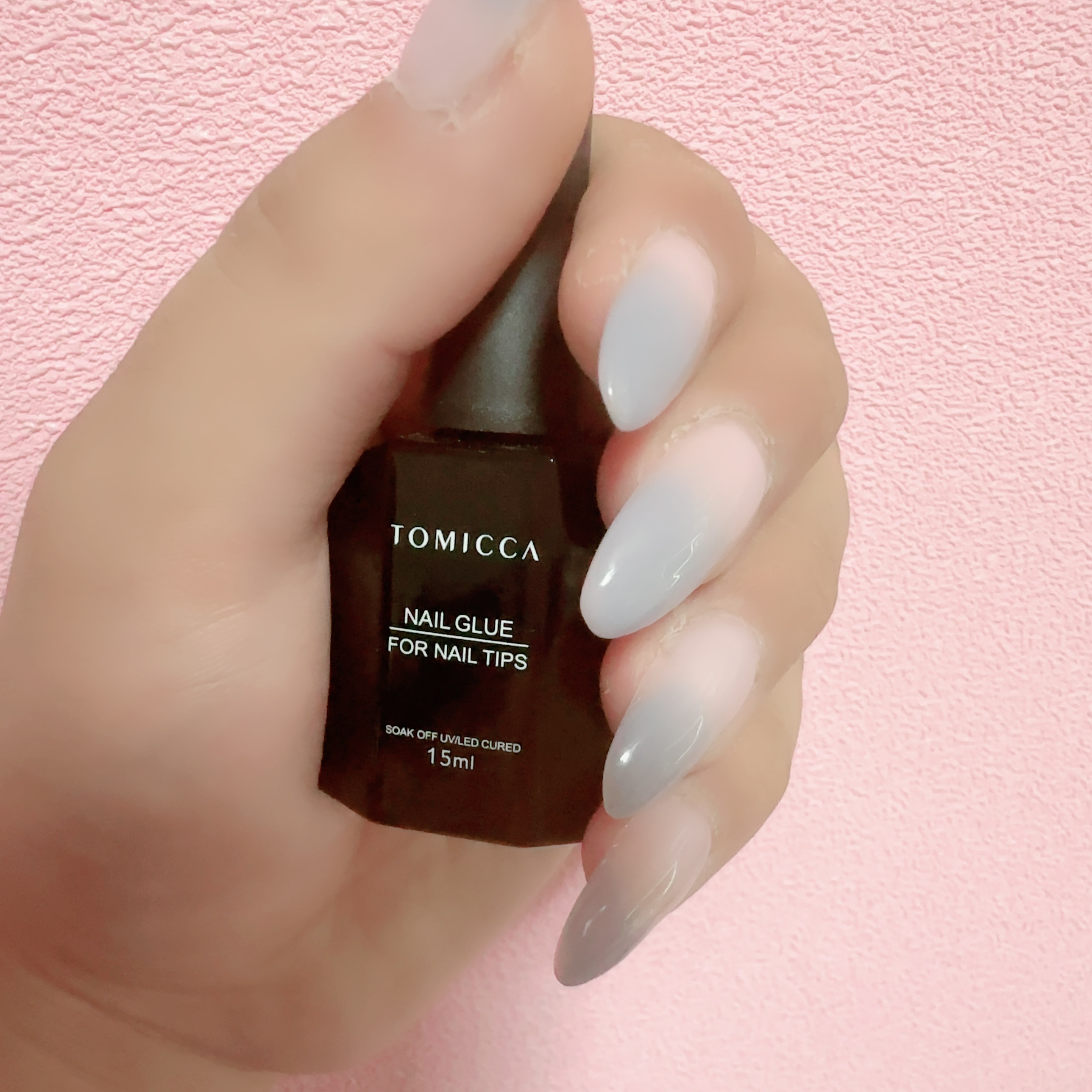 TOMICCA 4in1 Nail Glue Gel/TOMICCA/ネイル用品を使ったクチコミ（1枚目）