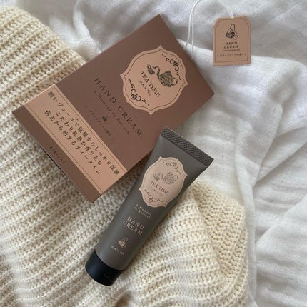 ティータイム ハンドクリーム ブラックティーの香り/BIBIDAY/ハンドクリームを使ったクチコミ(3枚目)