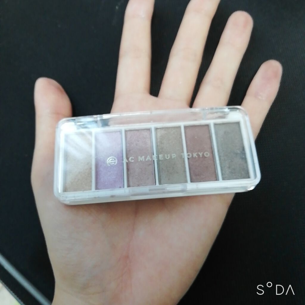 AC カラーアイパレット/AC MAKEUP/アイシャドウパレットを使ったクチコミ(4枚目)