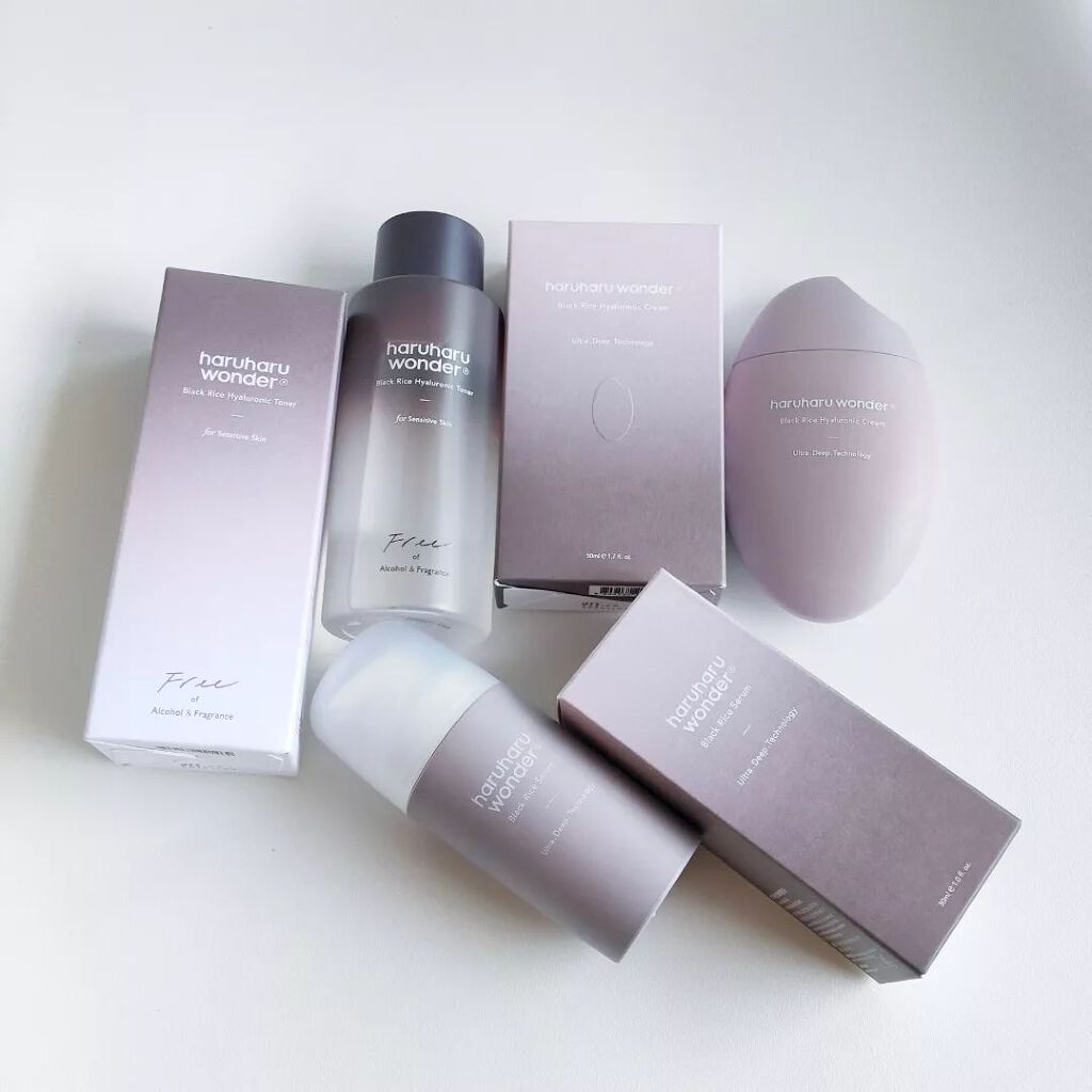 ブラックライス ヒアルロニックトナー/haruharu wonder/化粧水を使ったクチコミ（2枚目）