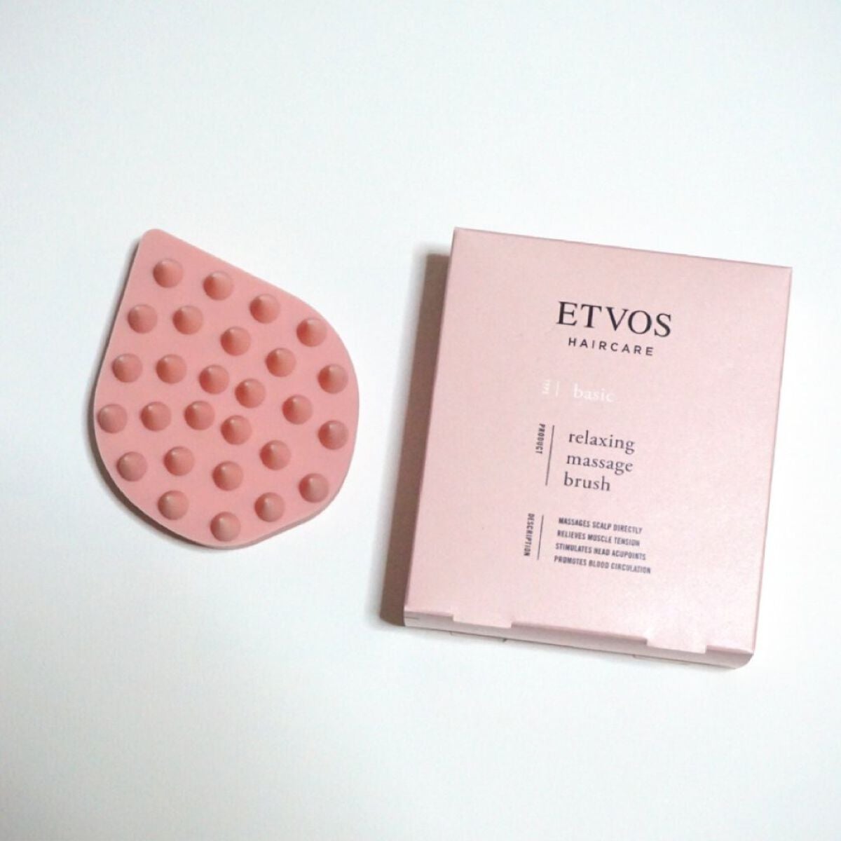 リラクシングマッサージブラシ/エトヴォス/スカルプブラシを使ったクチコミ(1枚目)