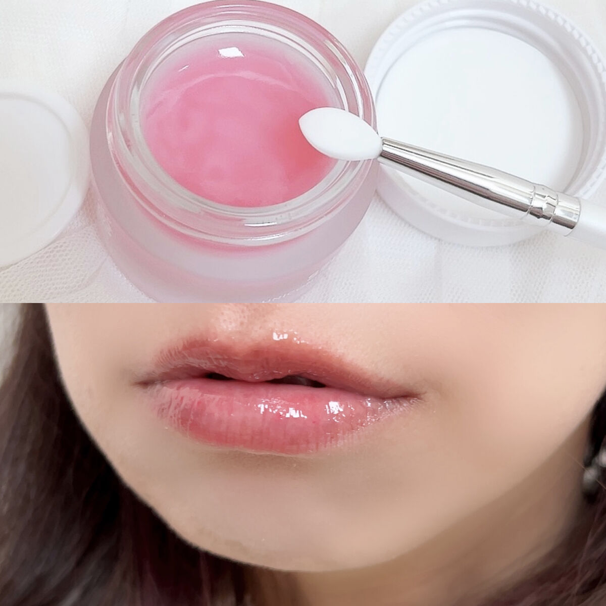 ユニコーングッドナイトリップマスク カカドゥプラム/SELF BEAUTY/リップマスクを使ったクチコミ（3枚目）