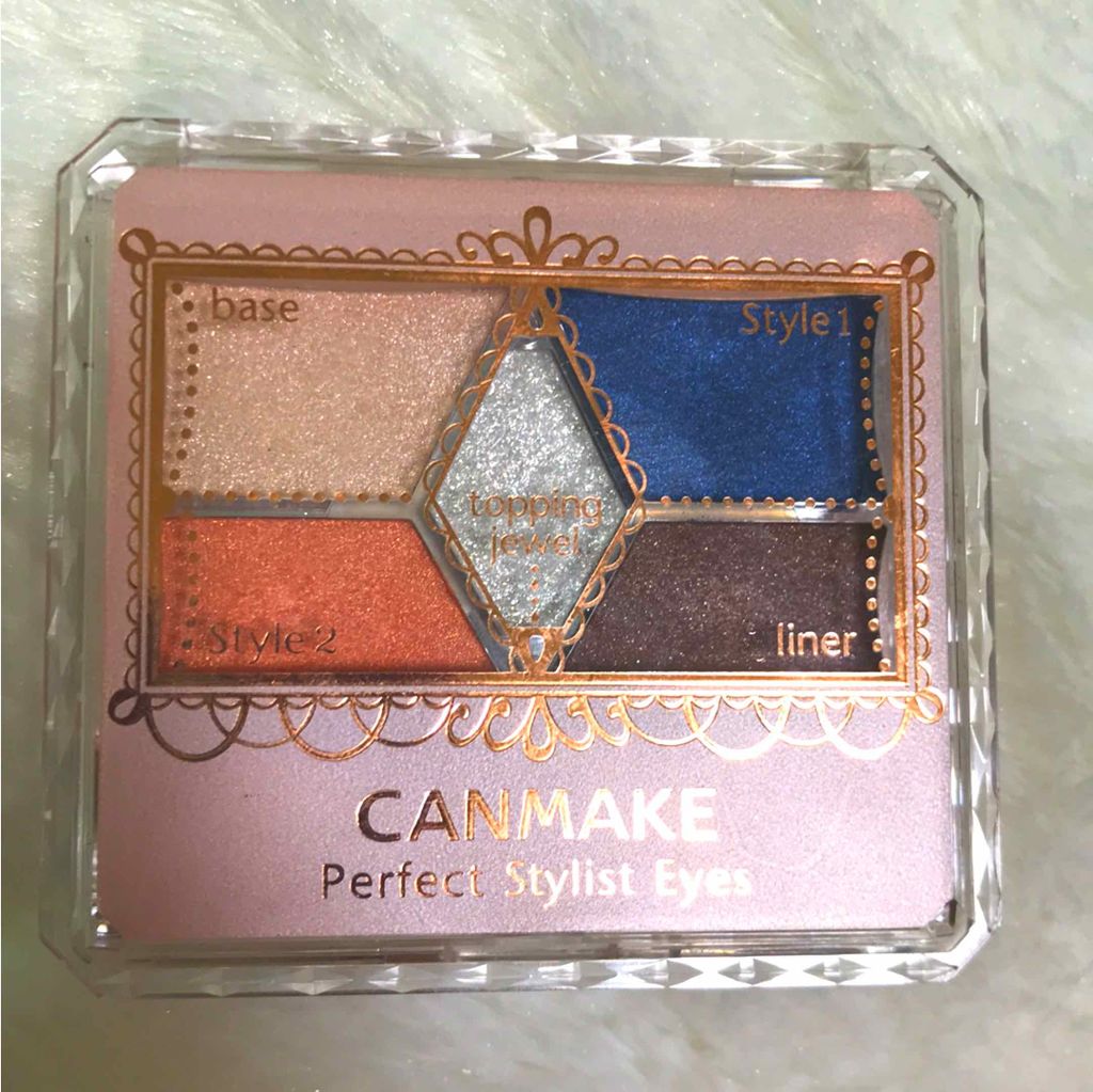 【旧品】パーフェクトスタイリストアイズ/キャンメイク/アイシャドウパレットを使ったクチコミ(1枚目)