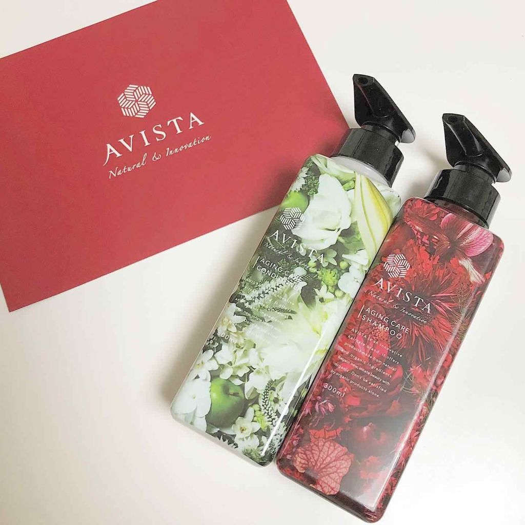 アビスタ エイジングケアシャンプー／コンディショナー/AVISTA/市販シャンプーを使ったクチコミ（1枚目）