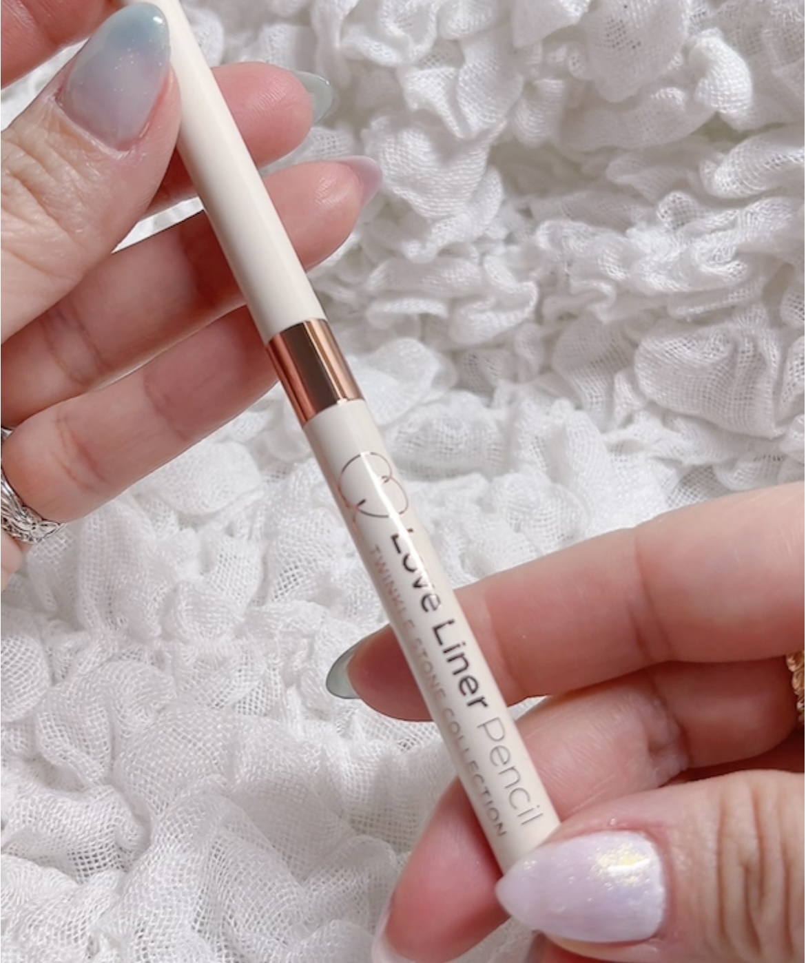 ラブ・ライナー ペンシルアイライナー トゥインクルストーンコレクション ストロベリークォーツ/ラブ・ライナー/ペンシルアイライナーを使ったクチコミ（3枚目）