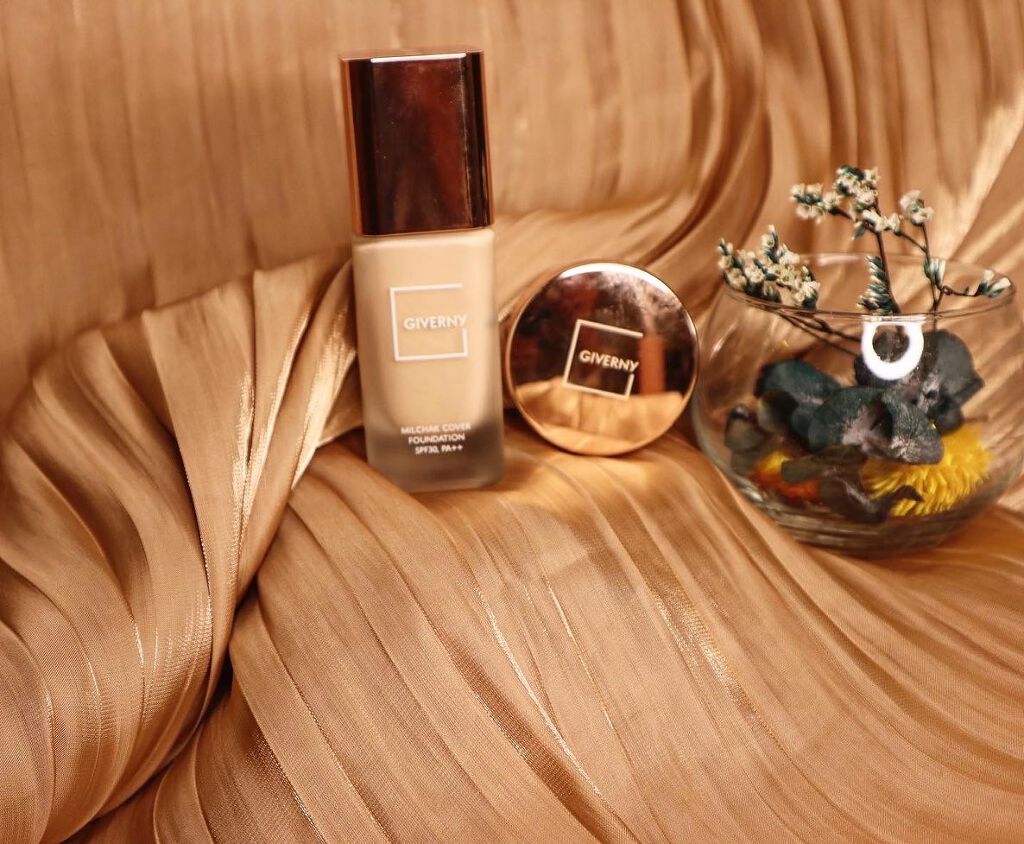 密着カバーファンデーション/GIVERNY/リキッドファンデーションを使ったクチコミ（2枚目）