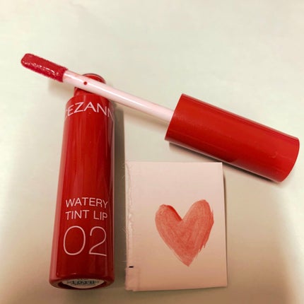 ウォータリーティントリップ/CEZANNE/リップティントを使ったクチコミ(2枚目)
