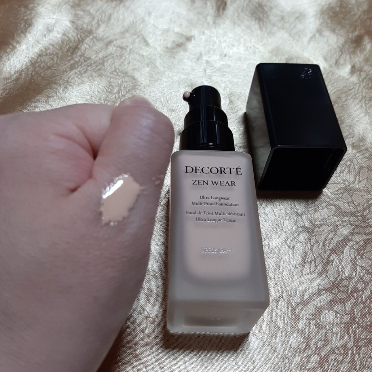 ゼン ウェア フルイド/DECORTÉ/リキッドファンデーションを使ったクチコミ(2枚目)