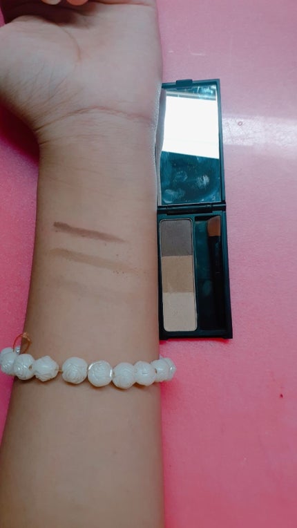 UR GLAM EYEBROW POWDER/U R GLAM/パウダーアイブロウを使ったクチコミ(3枚目)