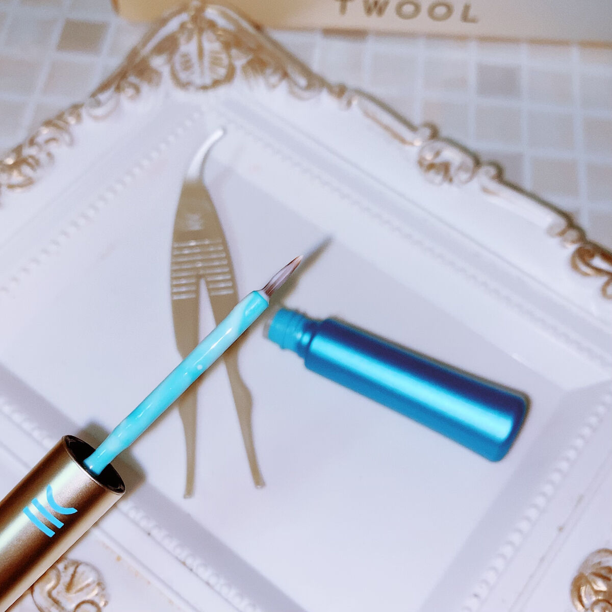 TWOOLダブルアイリッドハイブリットフィルム/SHOBIDO/二重まぶた用アイテムを使ったクチコミ（3枚目）