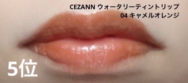 ラスティング リップカラーN/CEZANNE/口紅を使ったクチコミ（5枚目）
