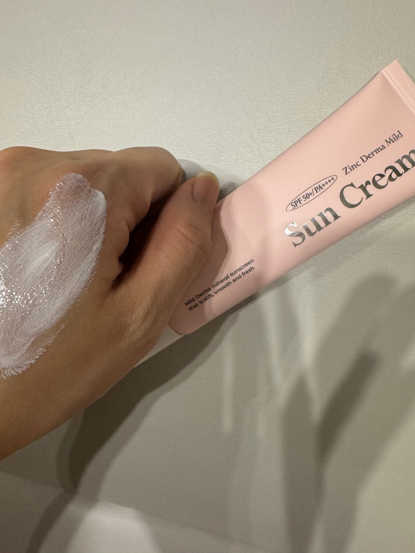 ジンク ダーマ マイルドサンクリーム/KAHI/日焼け止めクリームを使ったクチコミ(3枚目)