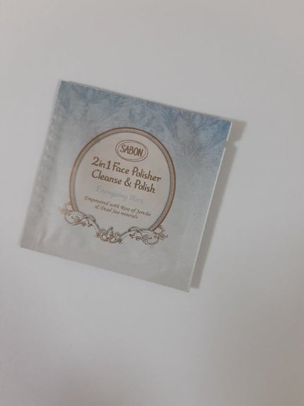 フェイスポリッシャー リフレッシング(ミント)/SABON/スクラブ・ゴマージュを使ったクチコミ(2枚目)