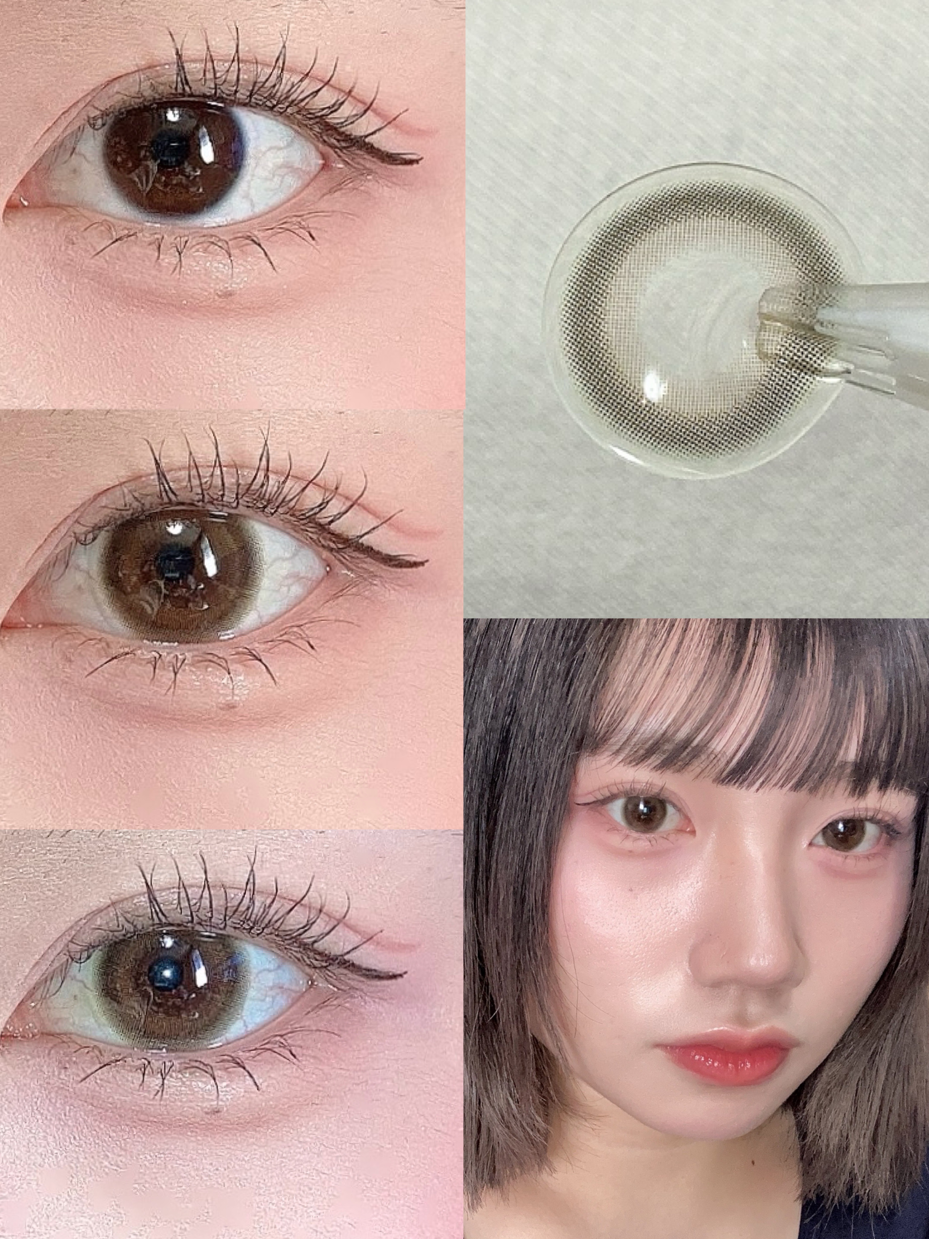 Victoria(ヴィクトリア）1day Dusty Gray/Victoria/ワンデー（１DAY）カラコンを使ったクチコミ（3枚目）
