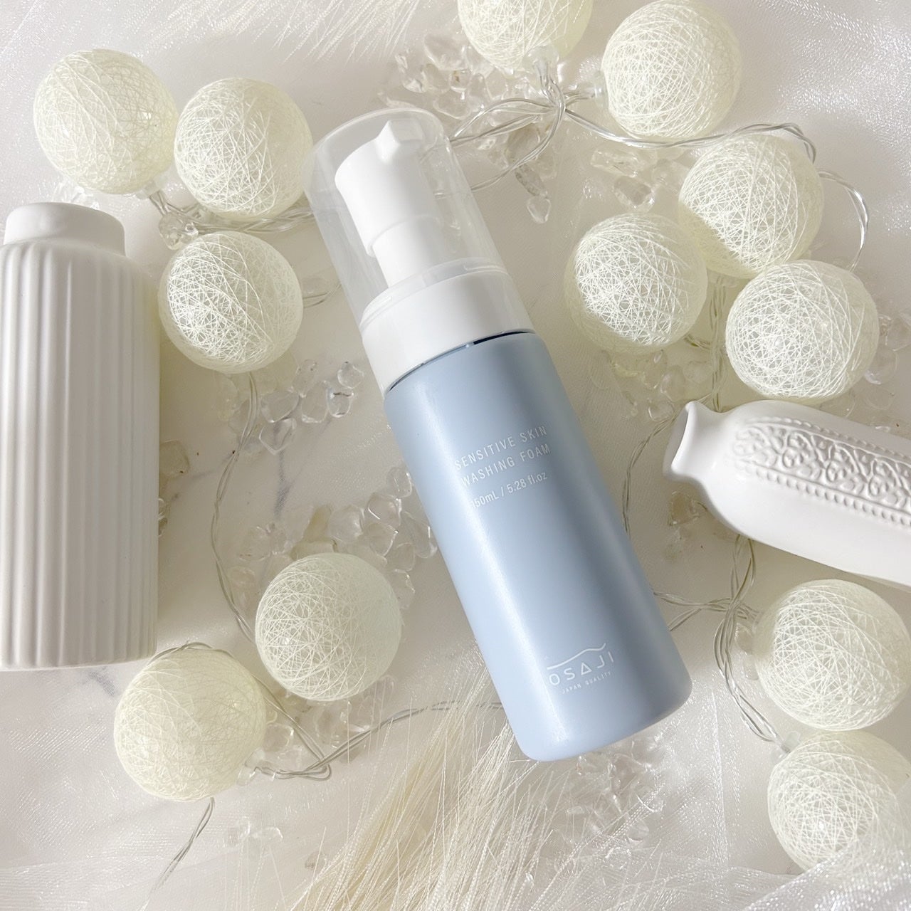 センシティブ スキン ウォッシングフォーム/OSAJI/泡洗顔を使ったクチコミ(3枚目)