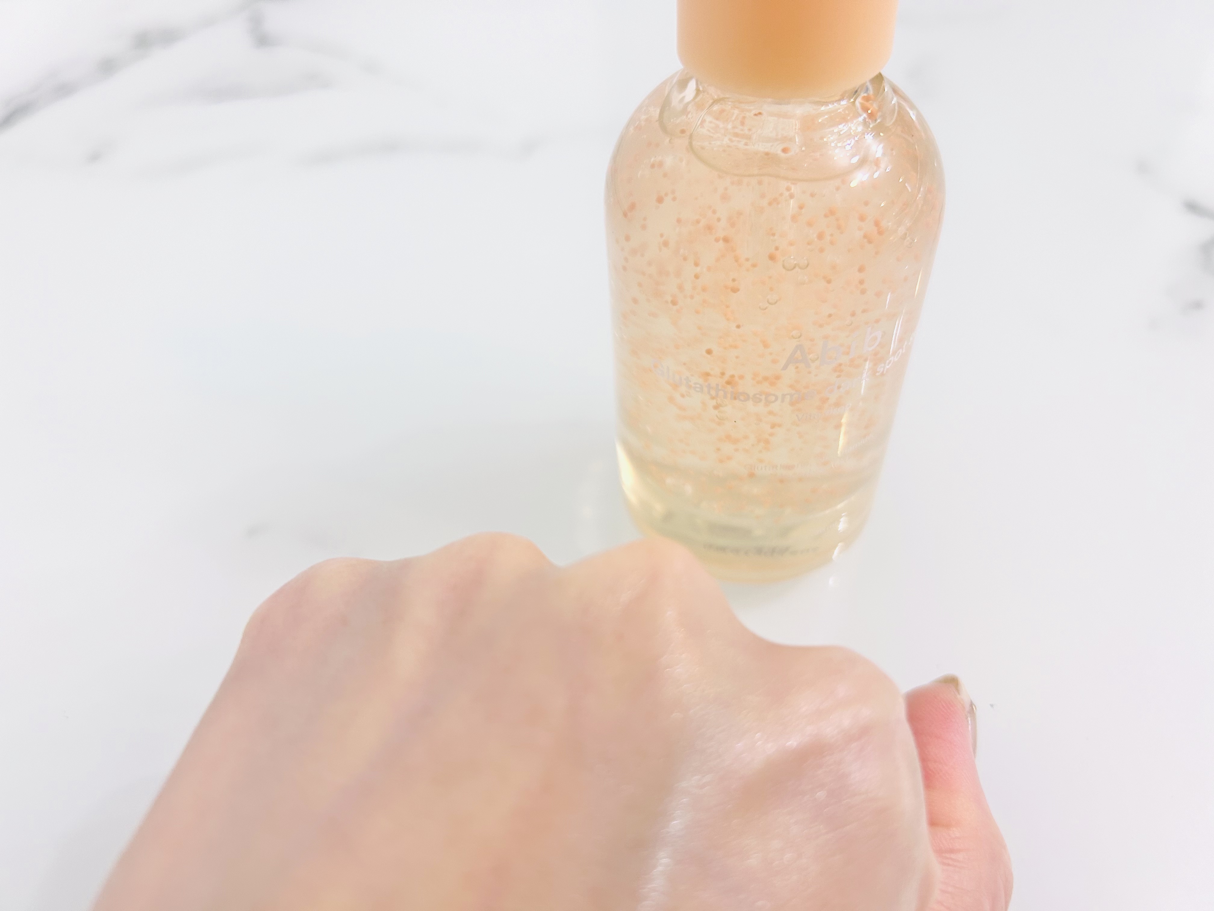 グルタチオンソームダークスポットセラムビタドロップ/Abib /美容液を使ったクチコミ（3枚目）