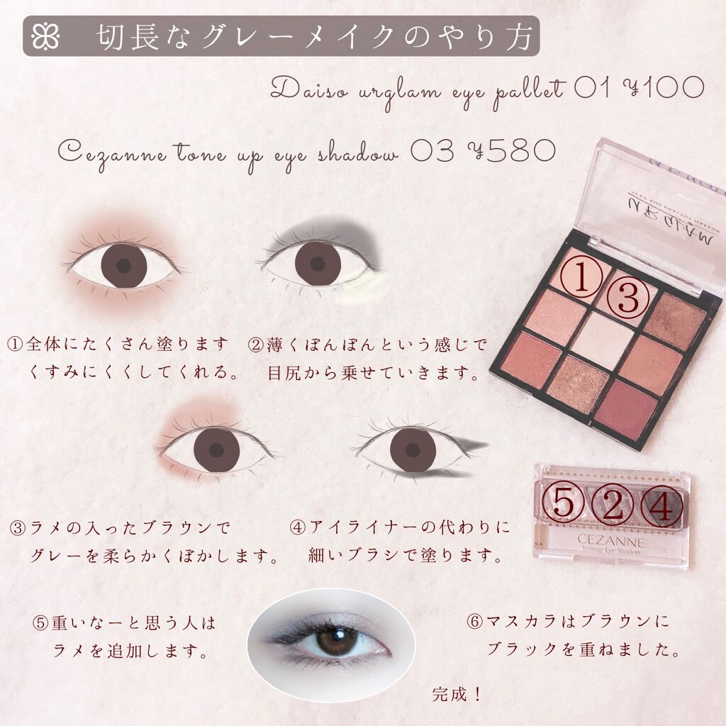 トーンアップアイシャドウ/CEZANNE/アイシャドウパレットを使ったクチコミ(2枚目)