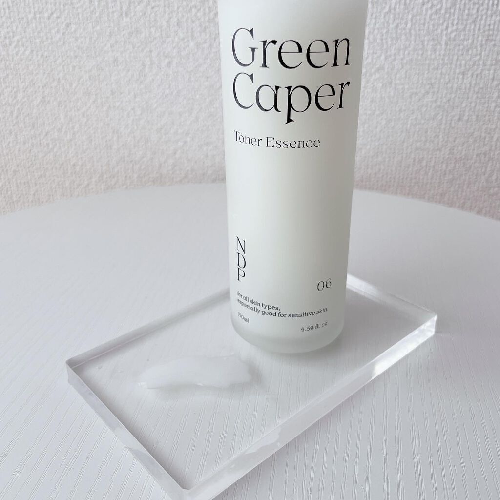 Green Caper Toner Essence/NATURAL DERMA PROJECT/化粧水を使ったクチコミ(4枚目)