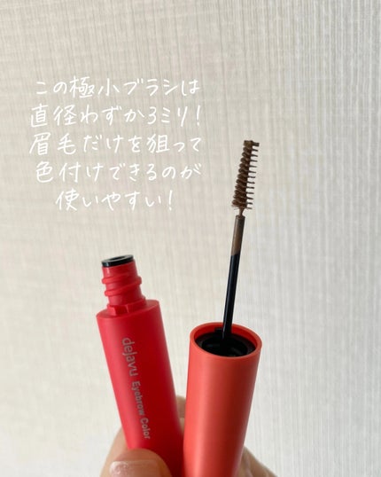 フィルム眉カラー/デジャヴュ/眉マスカラを使ったクチコミ(4枚目)