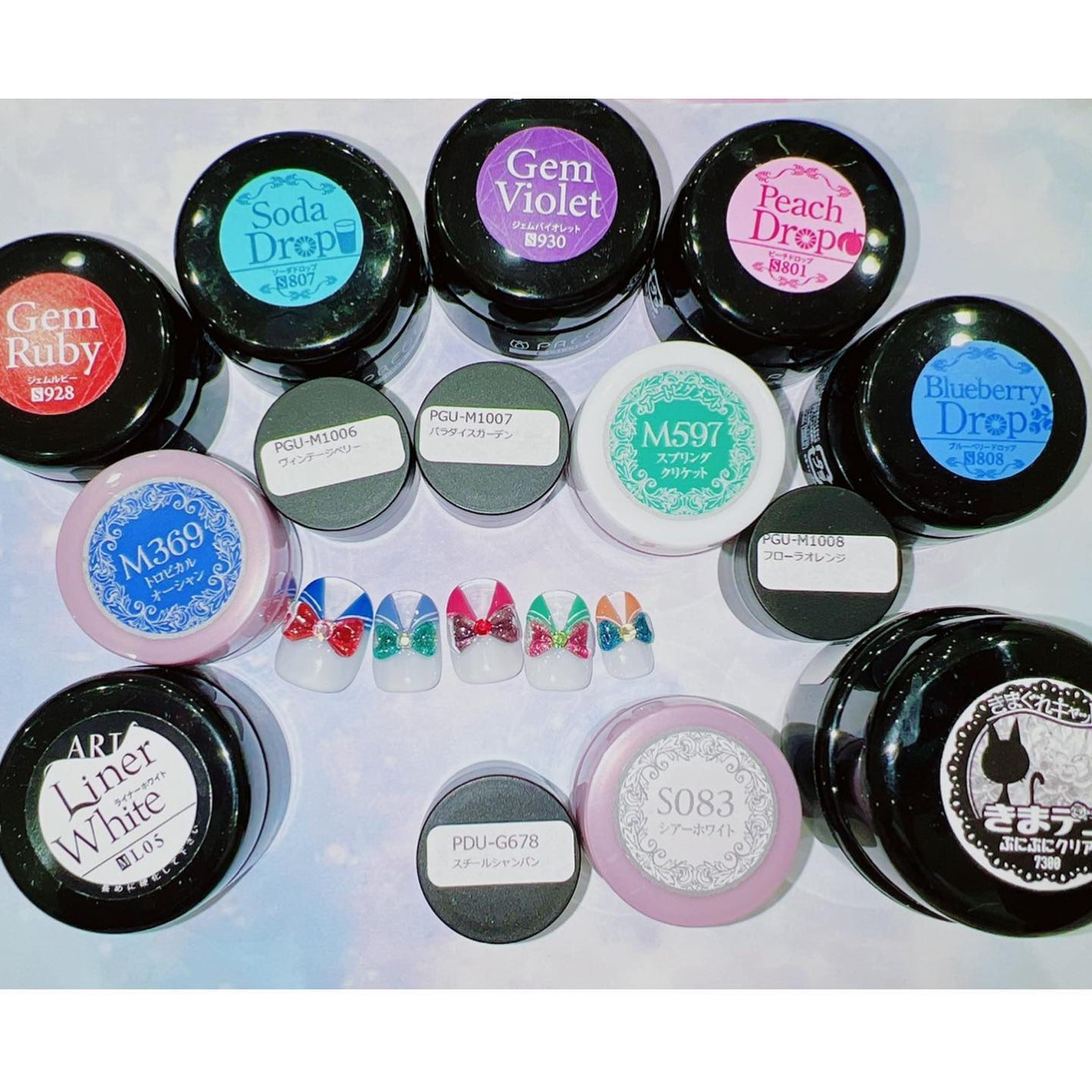 なかやまちえこ on LIPS 「セーラー服ネイル365日ネイル176日め⠀⠀@pregel.j..」(2枚目)