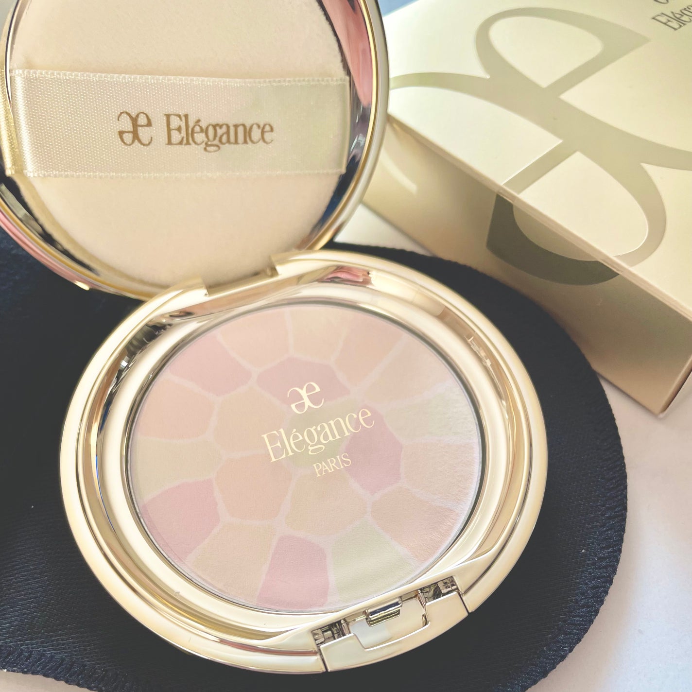 ラ プードル オートニュアンス/Elégance/プレストパウダーを使ったクチコミ(1枚目)