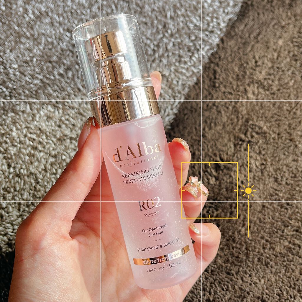 プロフェッショナルリペアリングヘアパヒュームセラム/ダルバ/ヘアミストを使ったクチコミ（2枚目）