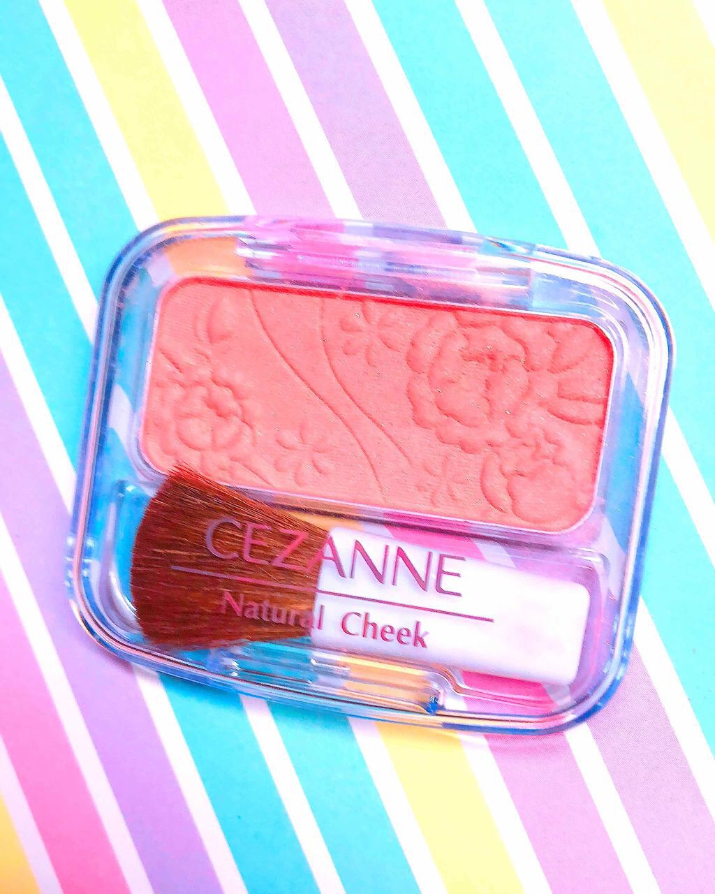 ナチュラル チークN/CEZANNE/パウダーチークを使ったクチコミ(1枚目)