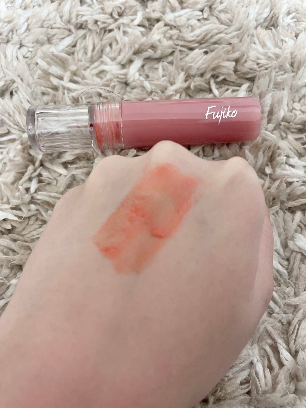 ニュアンスラップティント/Fujiko/リップティントを使ったクチコミ(2枚目)