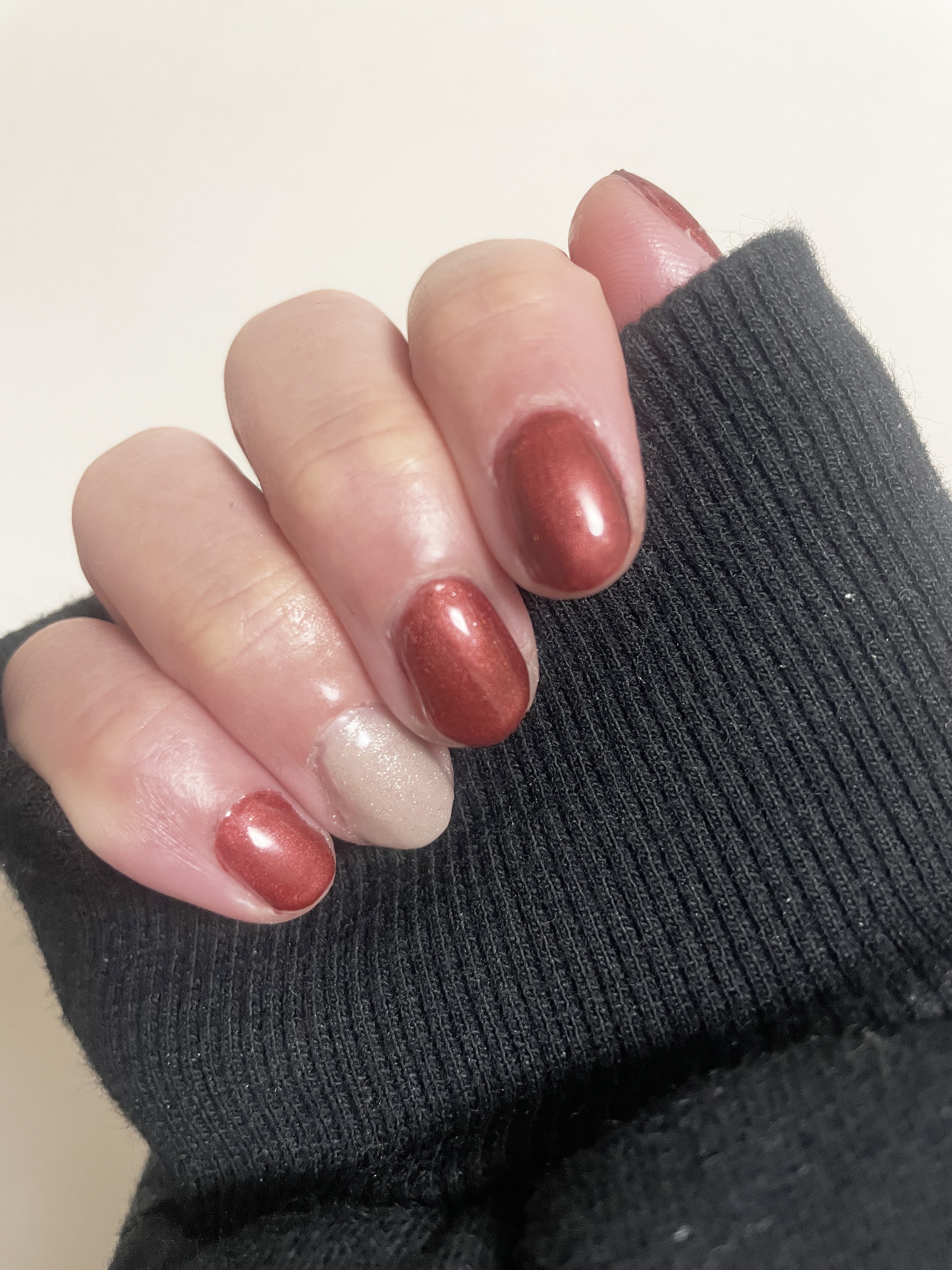 ナチュラルマグネットネイル 04/ネイル工房/ジェルネイルを使ったクチコミ（2枚目）