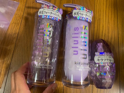 キラメキ ウォーターコンク シャイニー シャンプー/ヘアトリートメント/ululis/市販シャンプーを使ったクチコミ(1枚目)