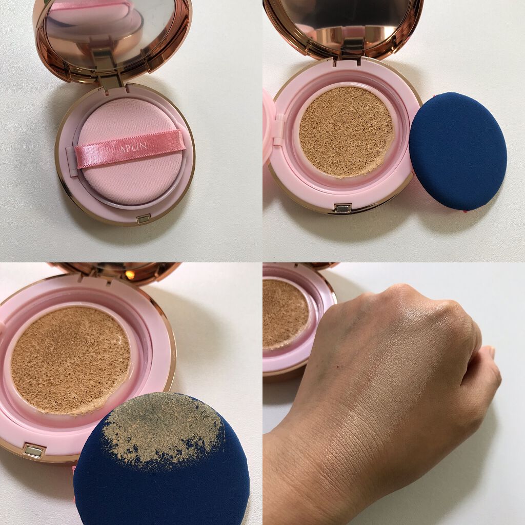 ピンクティーツリーカバークッション/APLIN/クッションファンデーションを使ったクチコミ(2枚目)