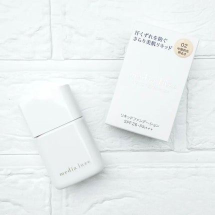 リキッドファンデーション/media luxe/リキッドファンデーションを使ったクチコミ(5枚目)