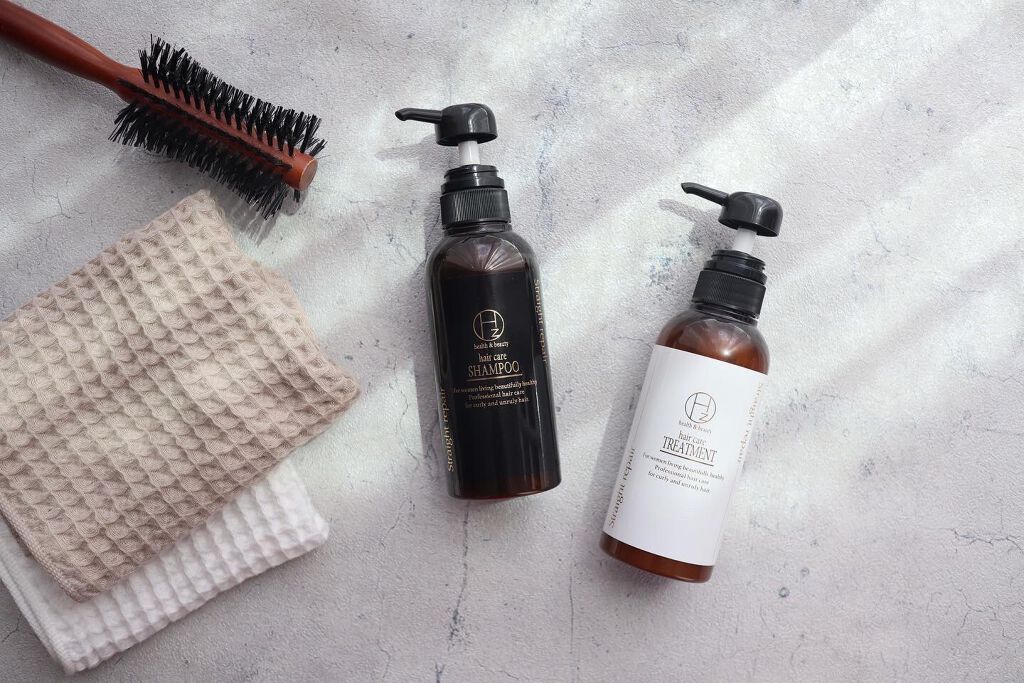 ストレートリペアシャンプー／トリートメント/Hz(ハーズ)/市販シャンプーを使ったクチコミ（1枚目）