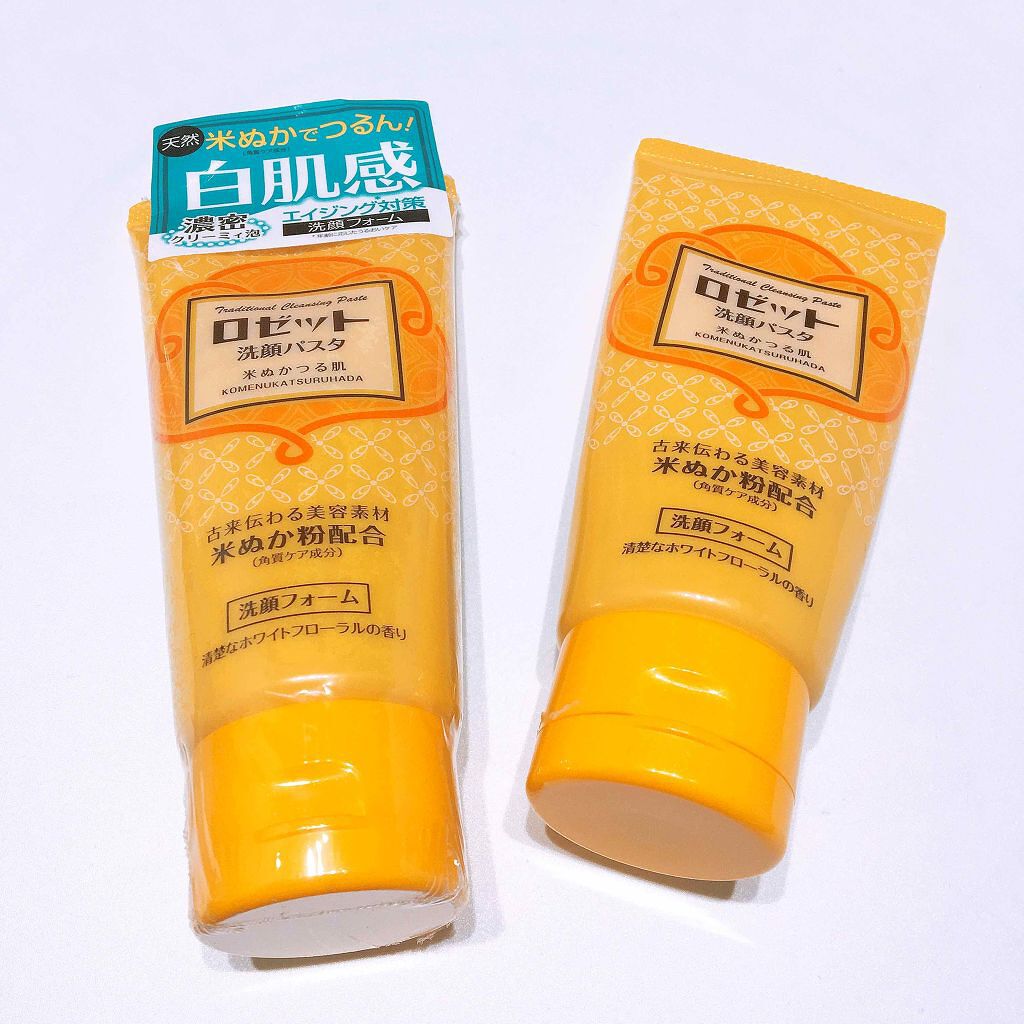 ロゼット洗顔パスタ 米ぬかつる肌/ロゼット/洗顔フォームを使ったクチコミ（1枚目）