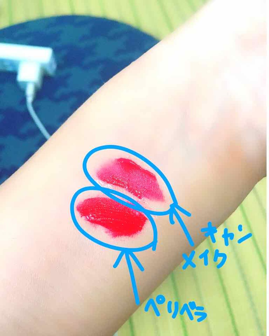 インク ベルベット/PERIPERA/口紅を使ったクチコミ（3枚目）