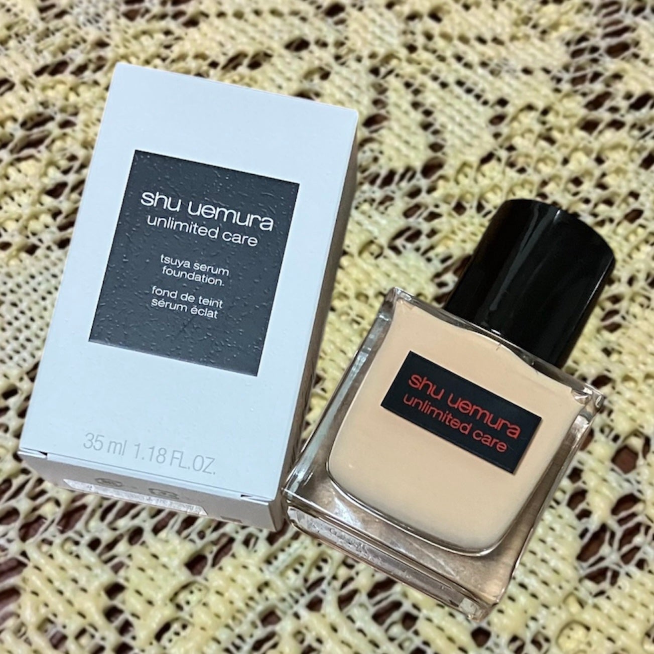 アンリミテッド ケア ツヤ セラム ファンデーション/shu uemura/リキッドファンデーションを使ったクチコミ(1枚目)