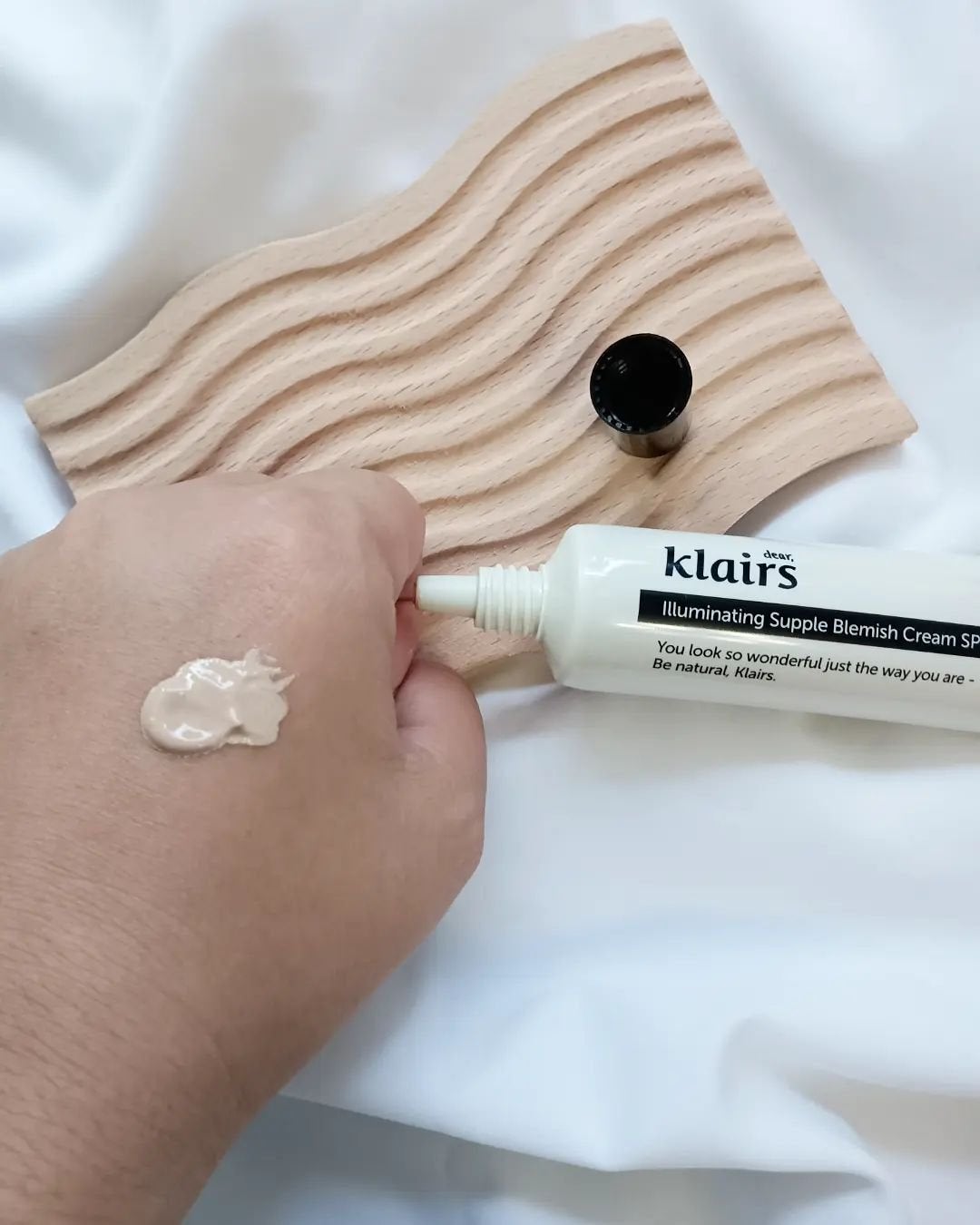 イルミネーティングサプルブレミッシュクリーム(40ml)/Klairs/化粧下地を使ったクチコミ(2枚目)