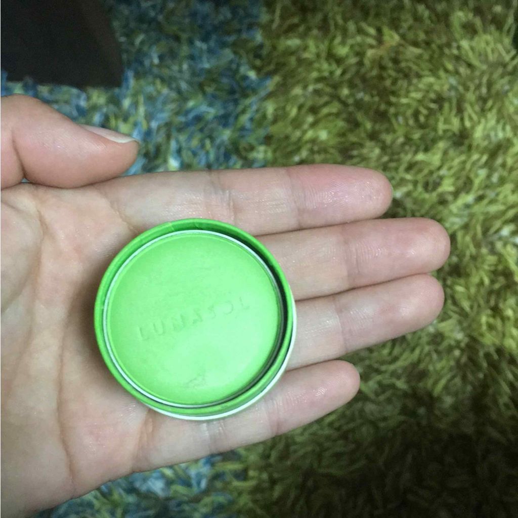 マカロンニュアンスアイズ EX05 Melon/LUNASOL/単色アイシャドウを使ったクチコミ（1枚目）