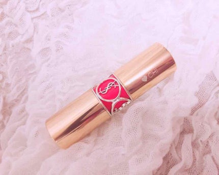 ルージュ ヴォリュプテ シャイン/YVES SAINT LAURENT BEAUTE/口紅を使ったクチコミ(1枚目)