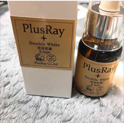 エクストラダブルホワイト美容原液Eタイプ/PlusRay/ブースター・導入液を使ったクチコミ(1枚目)