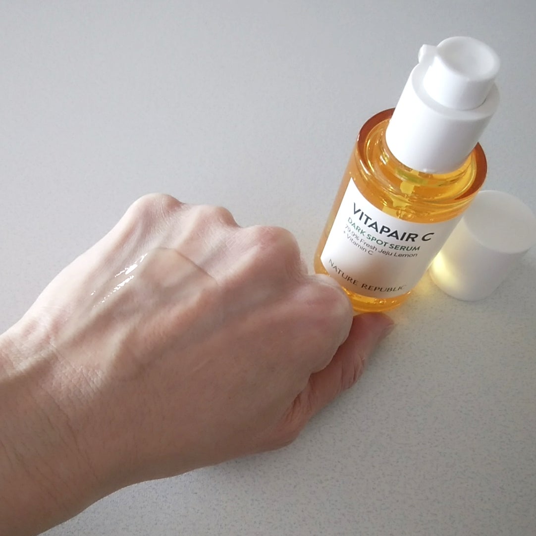 ビタペアC シミケアセラム/ネイチャーリパブリック/美容液を使ったクチコミ(3枚目)