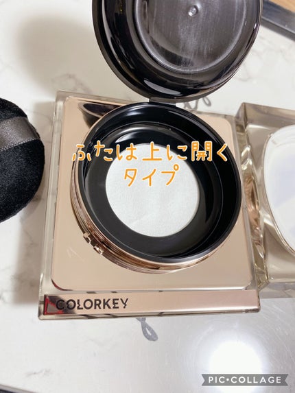 ラスティングルースパウダー/COLORKEY/ルースパウダーを使ったクチコミ(7枚目)