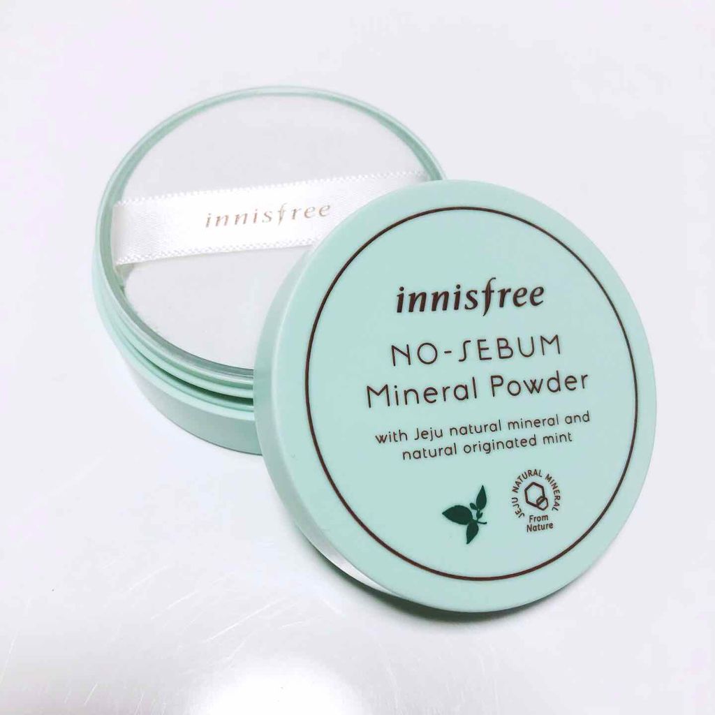 ノーセバム ミネラルパウダー/innisfree/ルースパウダーを使ったクチコミ(1枚目)