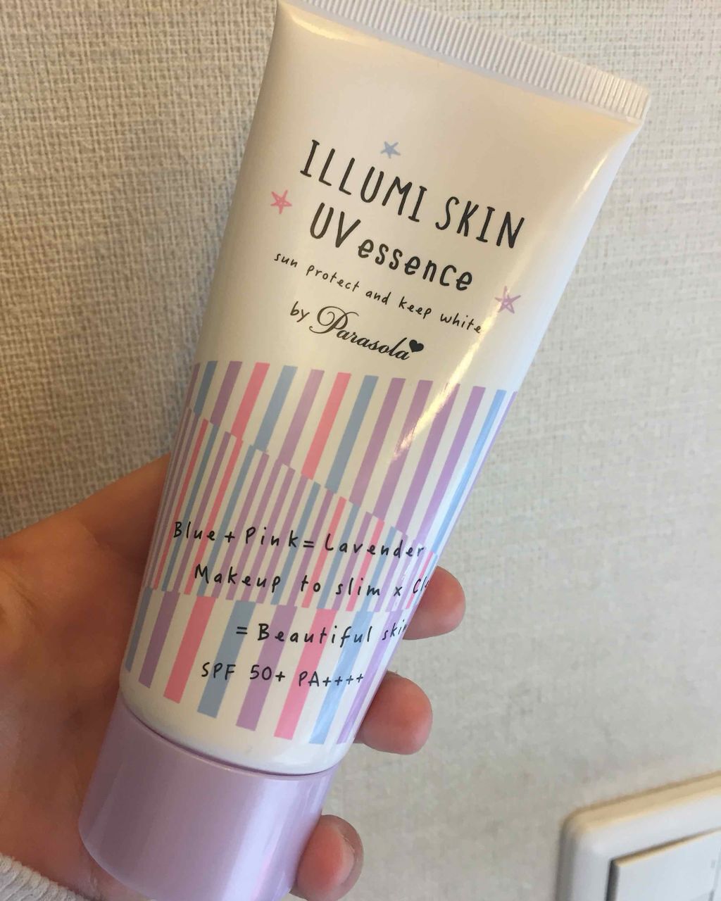 パラソーラ イルミスキンUVエッセンス（旧品）/パラソーラ/日焼け止め・UVケアを使ったクチコミ（1枚目）