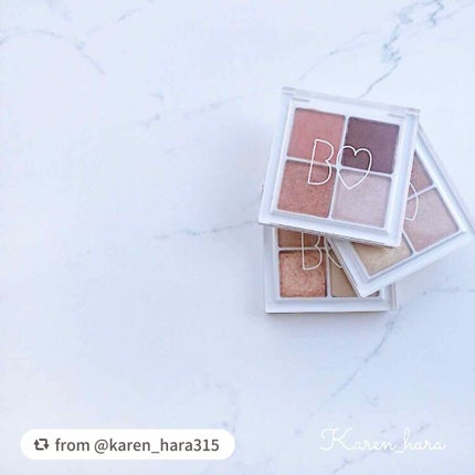 THE アイパレR/b idol/アイシャドウパレットを使ったクチコミ(4枚目)