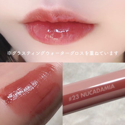 ジューシーラスティングティント/rom&nd/リップティントを使ったクチコミ(5枚目)