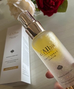 ダルバ ホワイトトリュフファーストスプレーセラム/ダルバ/ミスト状化粧水を使ったクチコミ(2枚目)
